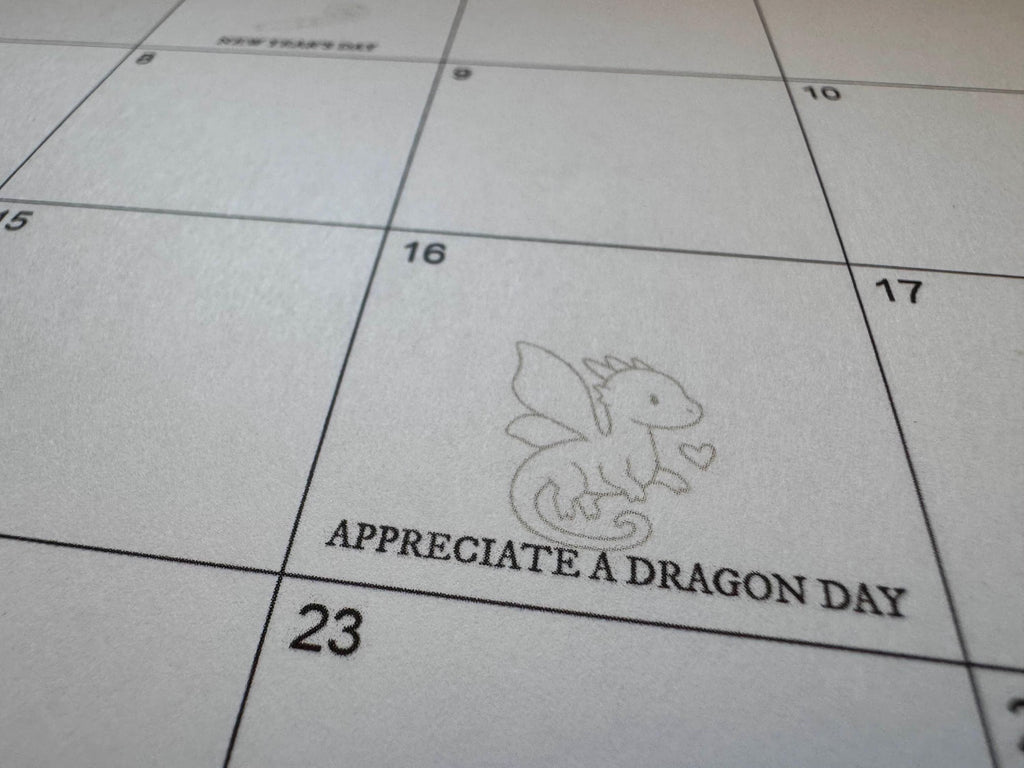 2026 Fantasy Creature Wall Calendar | Cozy D&D Inspired Faerûn Art