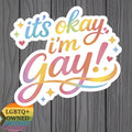 Safe Person Rainbow Sticker | LGBTQ Friendly Vibes Decal