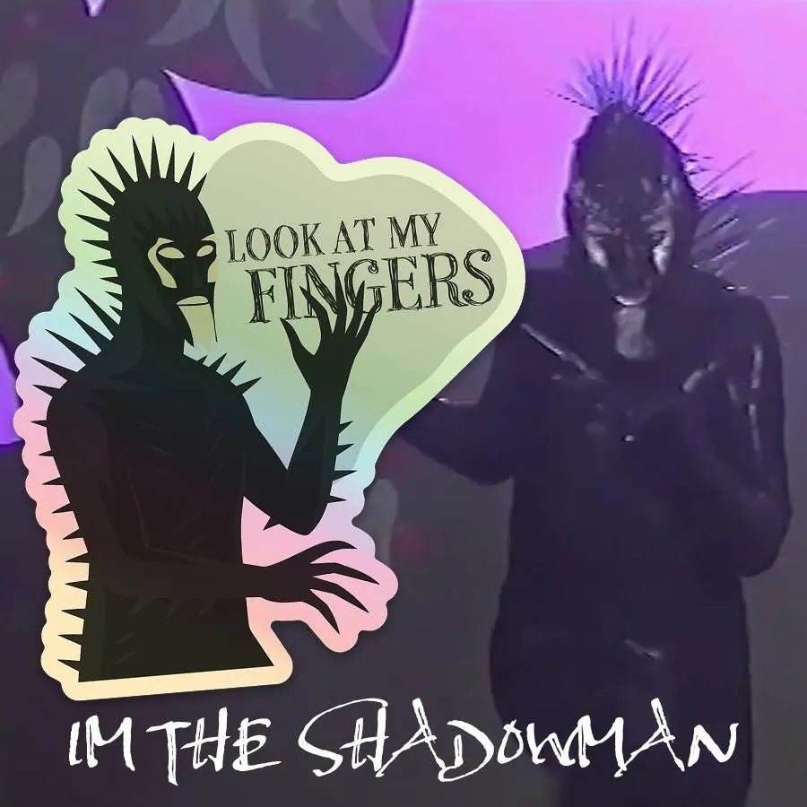 The Shädowmän (Hug the Sun) “Uhh the Light” Meme Sticker – Holographic Vinyl
