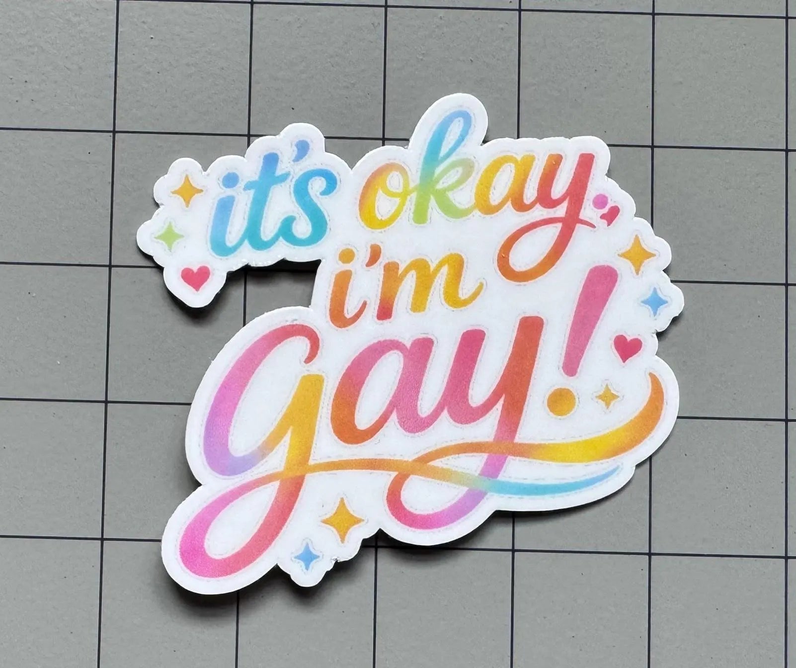 Safe Person Rainbow Sticker | LGBTQ Friendly Vibes Decal