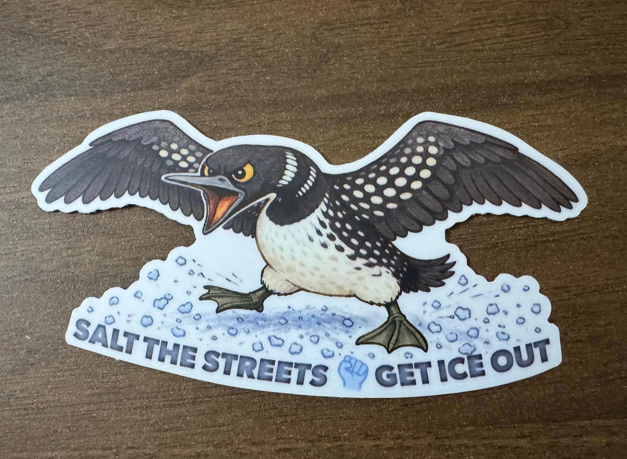 Minnesota Loon Salt the Streets | Fight ICE | Get out of Minneapolis