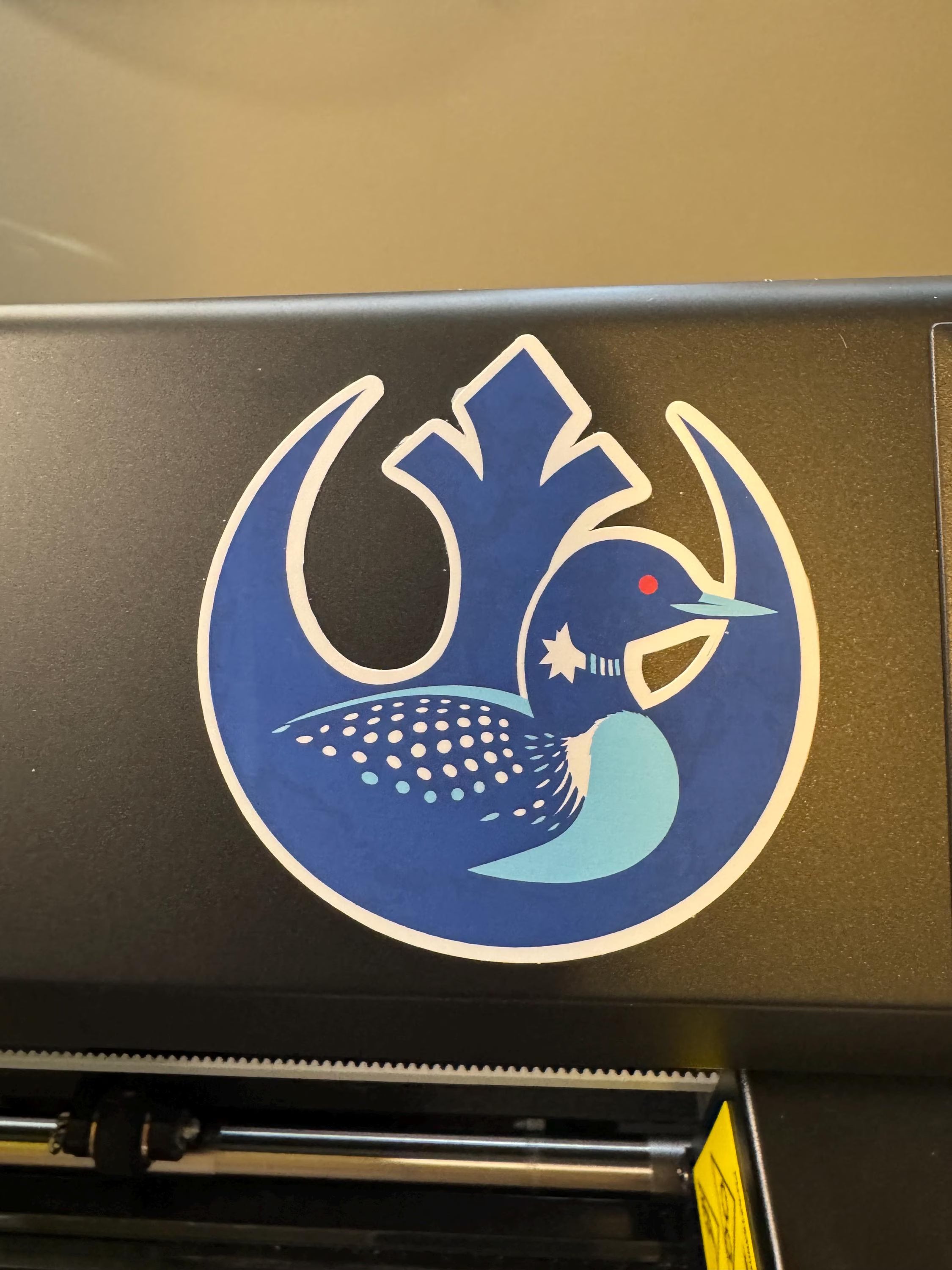 Rebel Loon Sticker | Minnesota Protest Sci-Fi Inspired Vinyl Decal