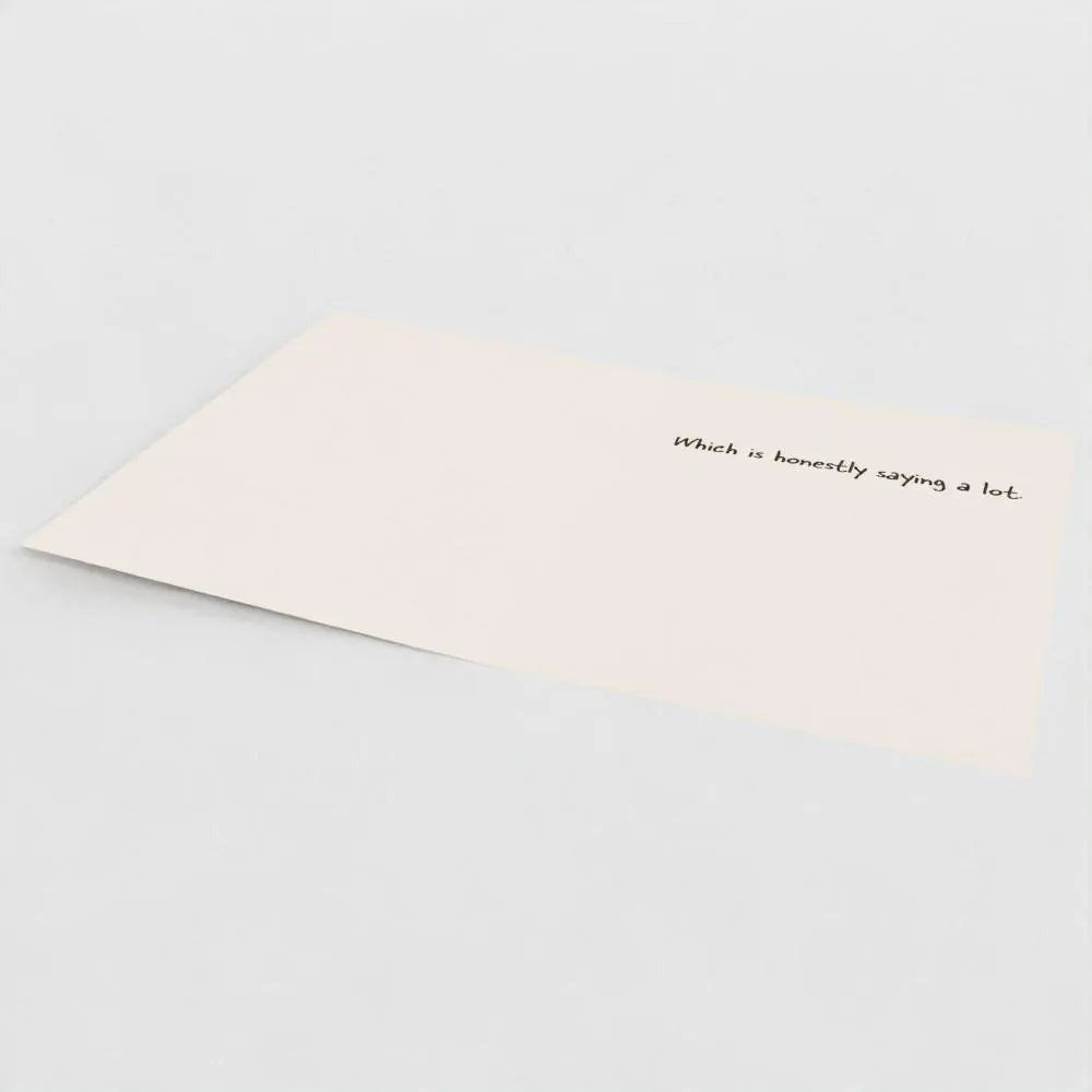 Introvert Love Raccoon Card | Cozy Romantic Greeting Card