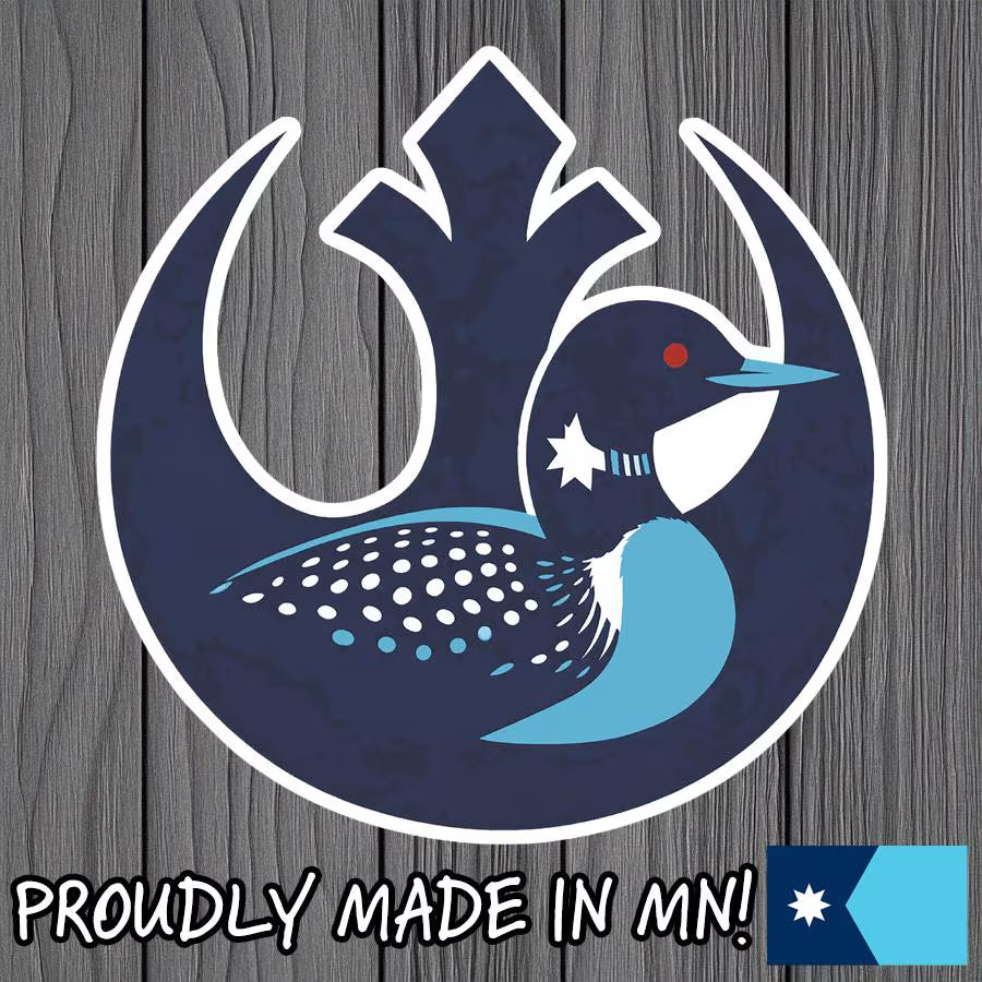 Rebel Loon Sticker | Minnesota Protest Sci-Fi Inspired Vinyl Decal