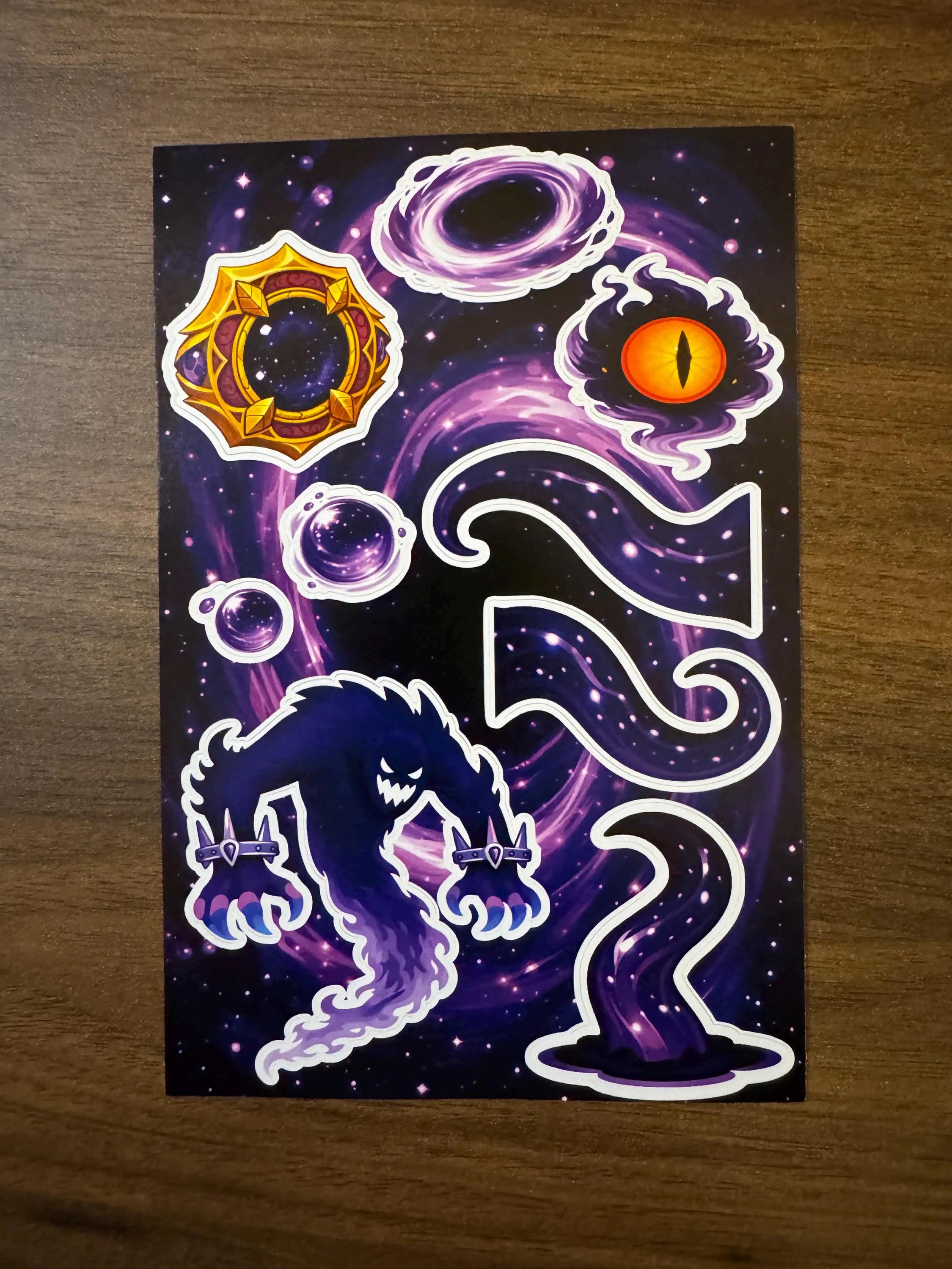 Void Lovers Sticker Sheet | WoW Inspired Shadow Priest Bundle