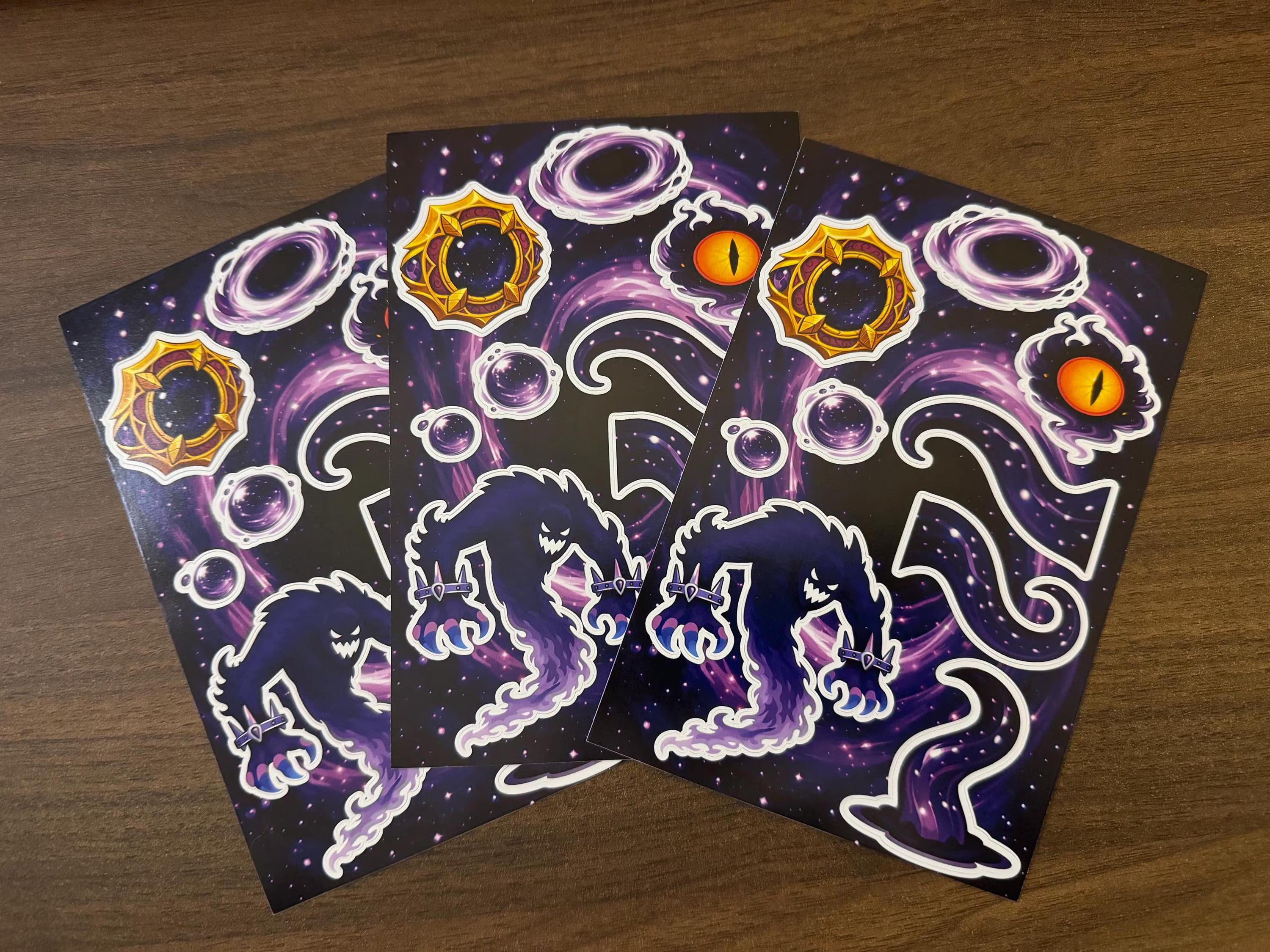 Void Lovers Sticker Sheet | WoW Inspired Shadow Priest Bundle