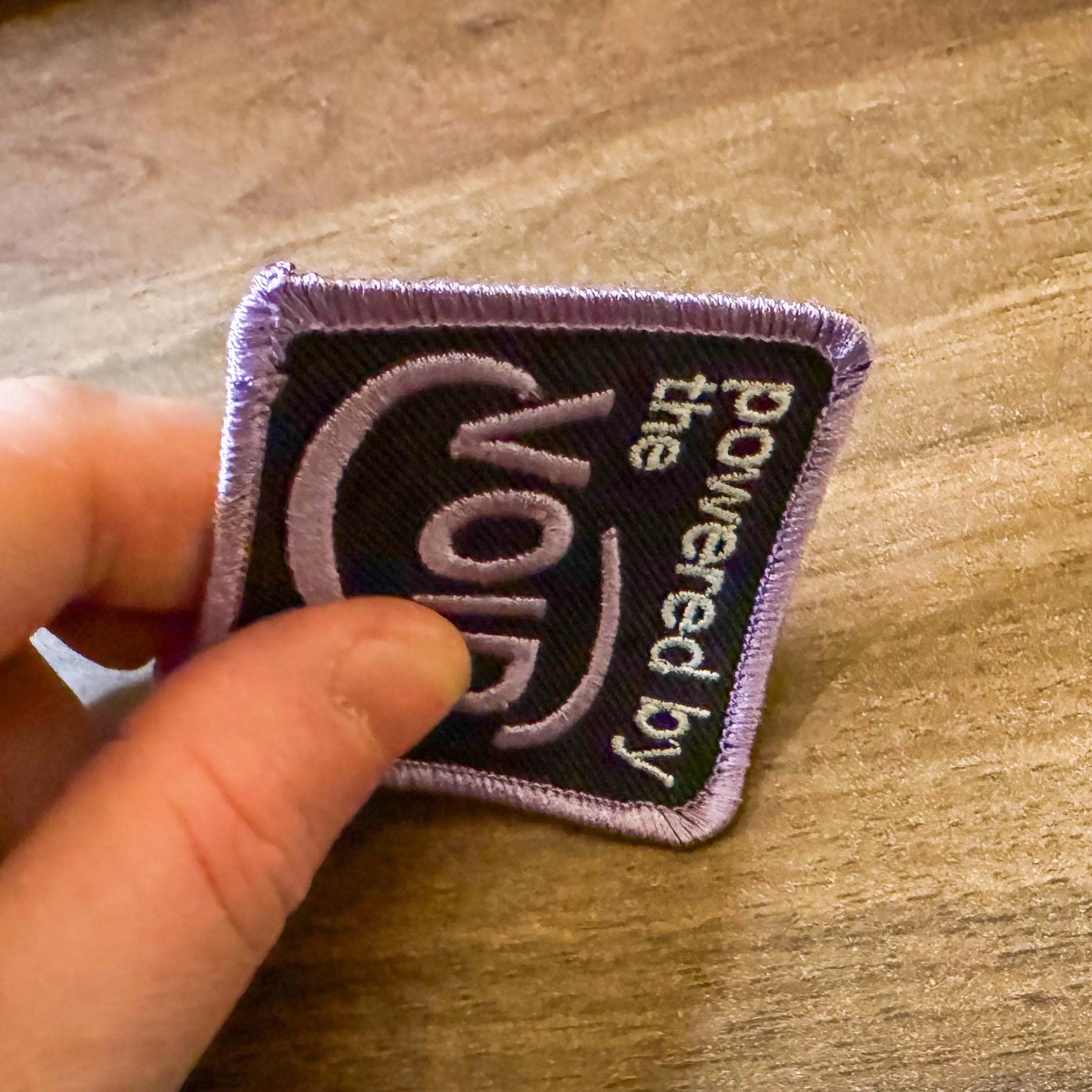 Powered by the Void Embroidered Patch | WoW Inspired Shadow Priest Iron-On