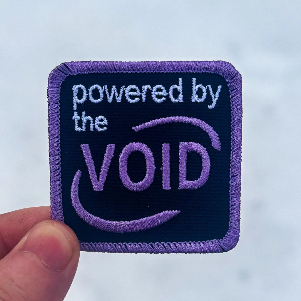 Powered by the Void Embroidered Patch | WoW Inspired Shadow Priest Iron-On
