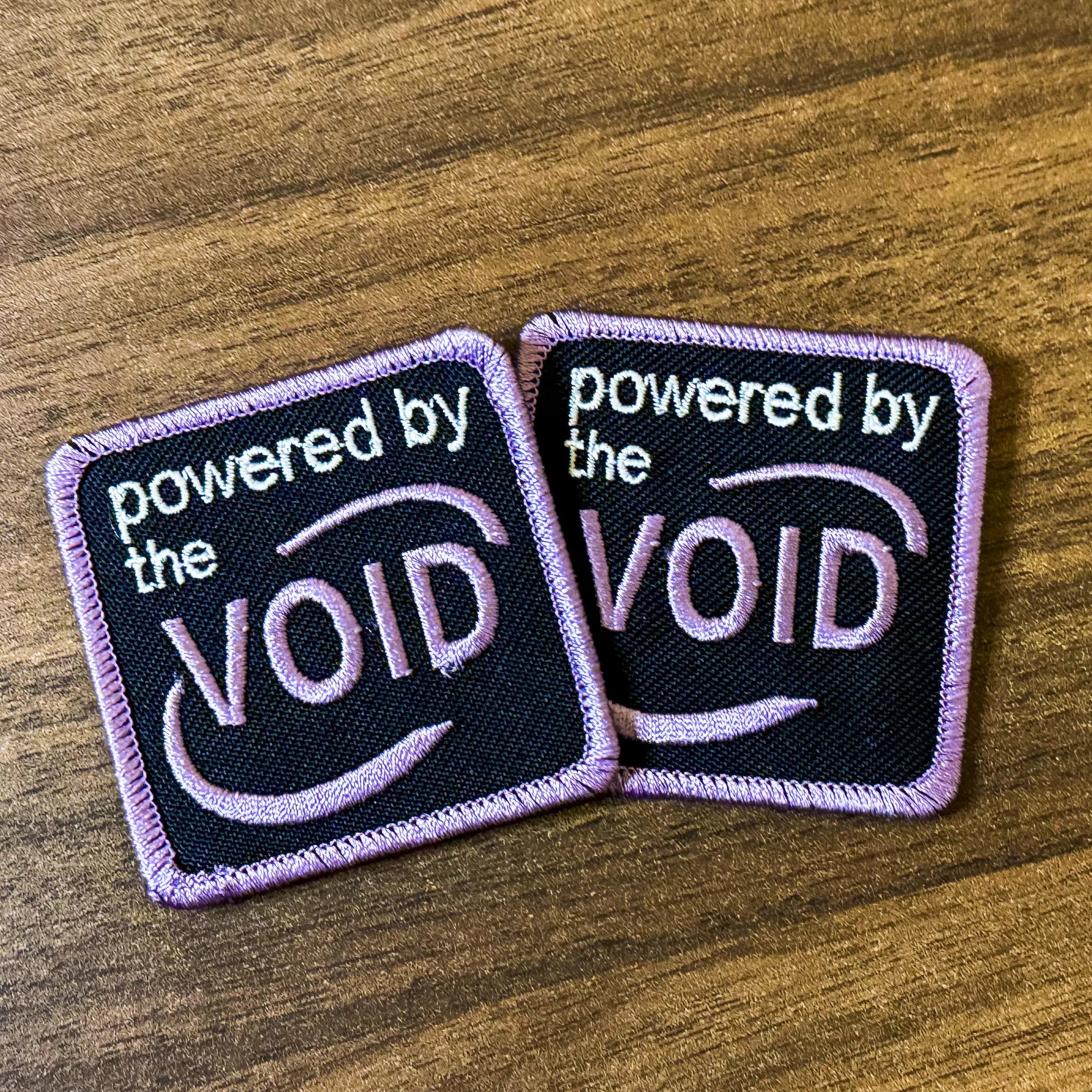 Powered by the Void Embroidered Patch | WoW Inspired Shadow Priest Iron-On