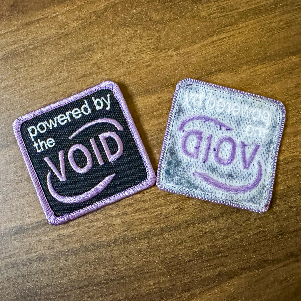 Powered by the Void Embroidered Patch | WoW Inspired Shadow Priest Iron-On