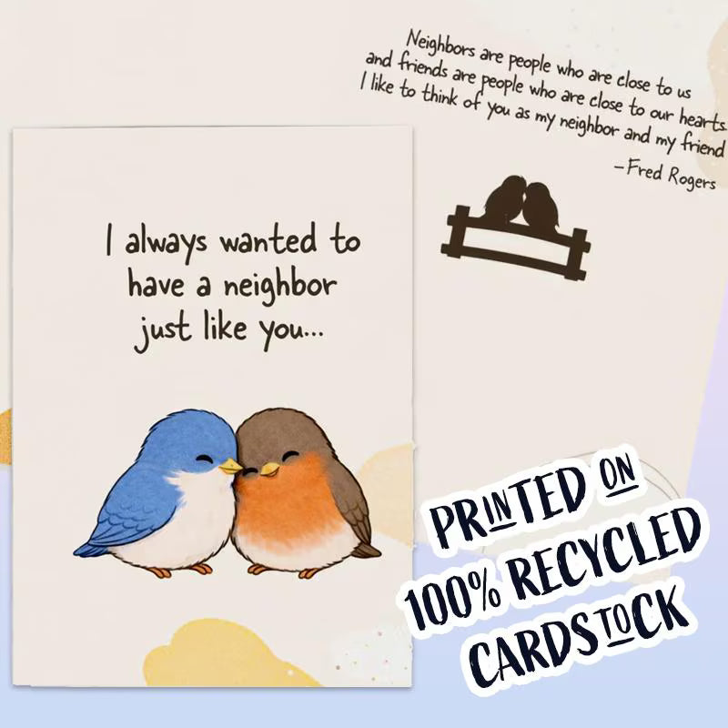 You Belong Here Neighbor Card | Solidarity Greeting Card (English or Spanish)