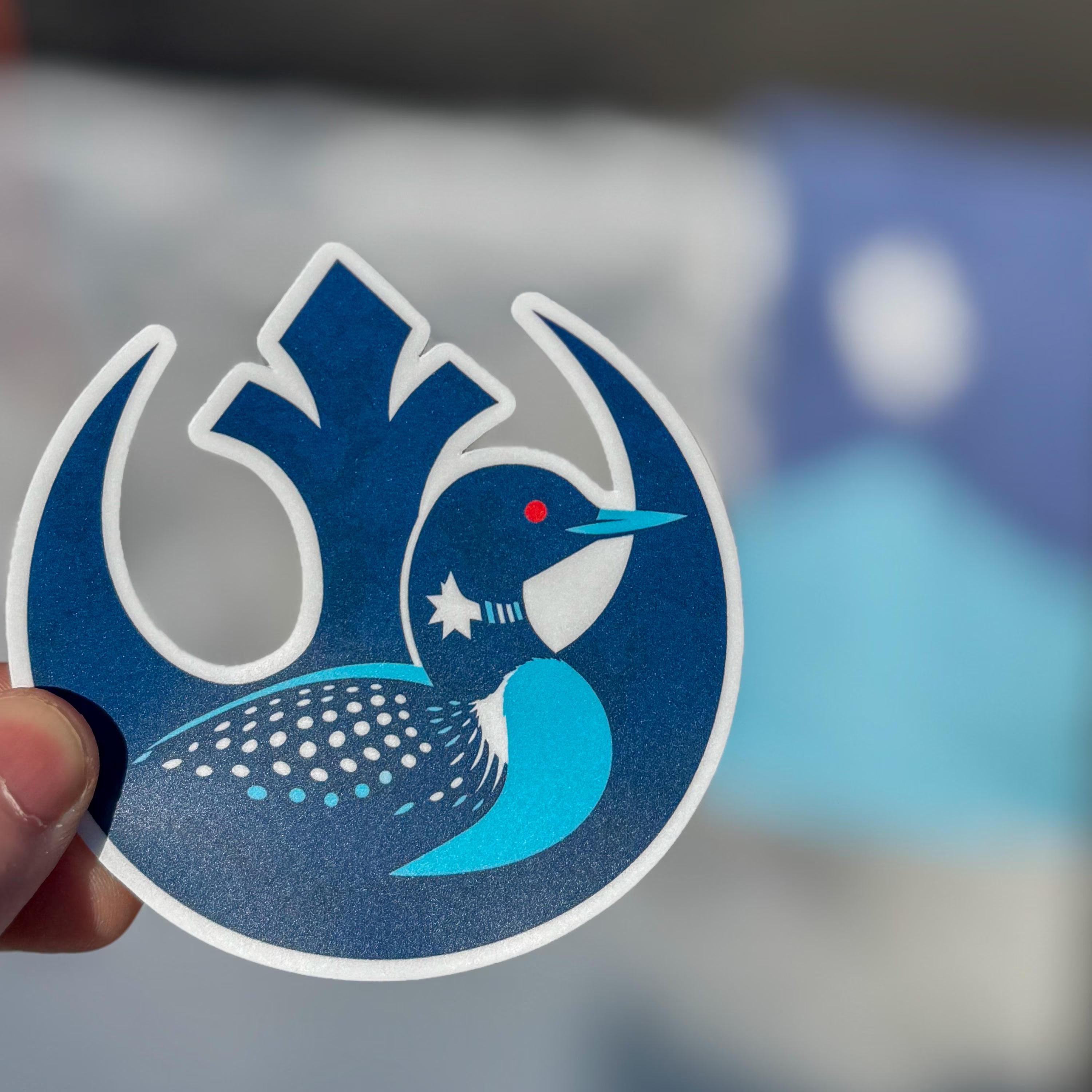 Rebel Loon Sticker | Minnesota Protest Sci-Fi Inspired Vinyl Decal