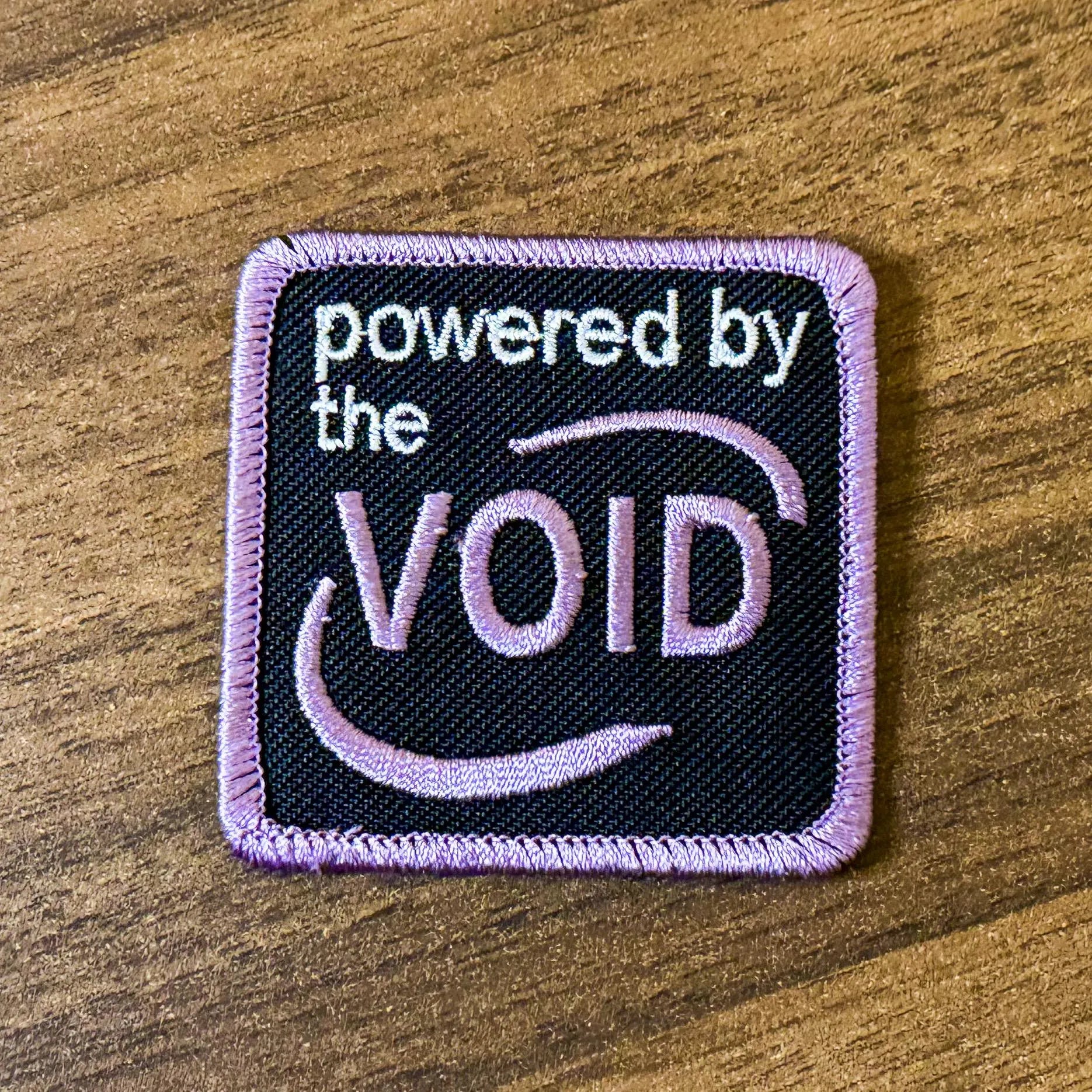 Powered by the Void Embroidered Patch | WoW Inspired Shadow Priest Iron-On