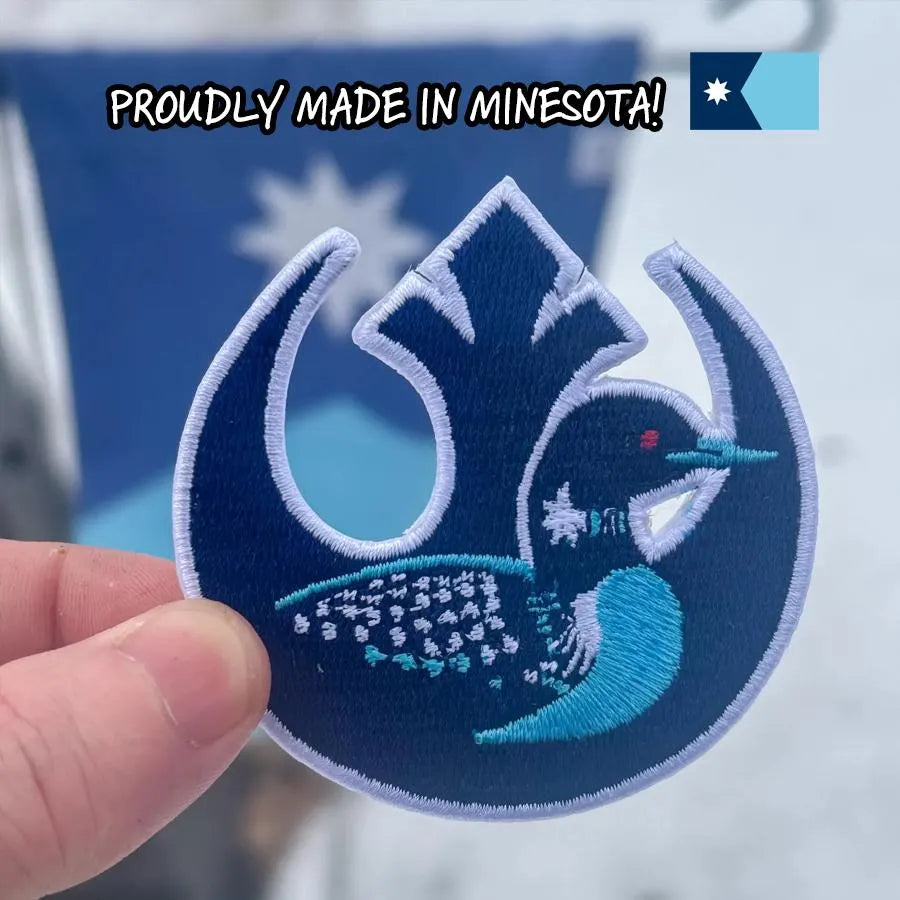 Rebel Loon Patch | Minnesota Protest Sci-Fi Inspired Embroidered Patch